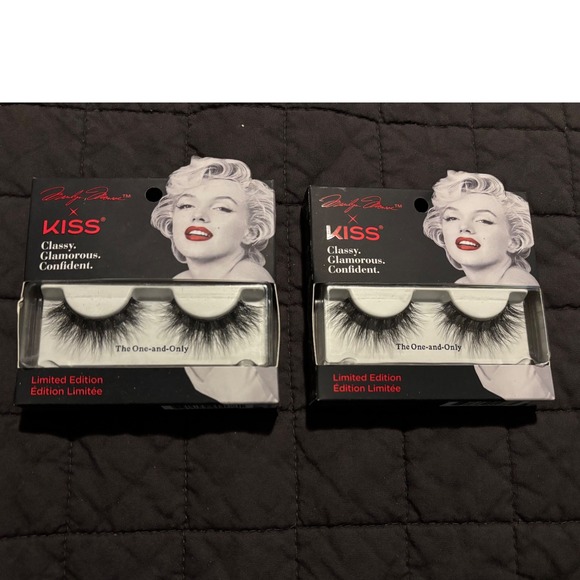 KISS Marilyn Monroe The One and Only False Eyelashes Limited Edition 2 Pack - Picture 1 of 2